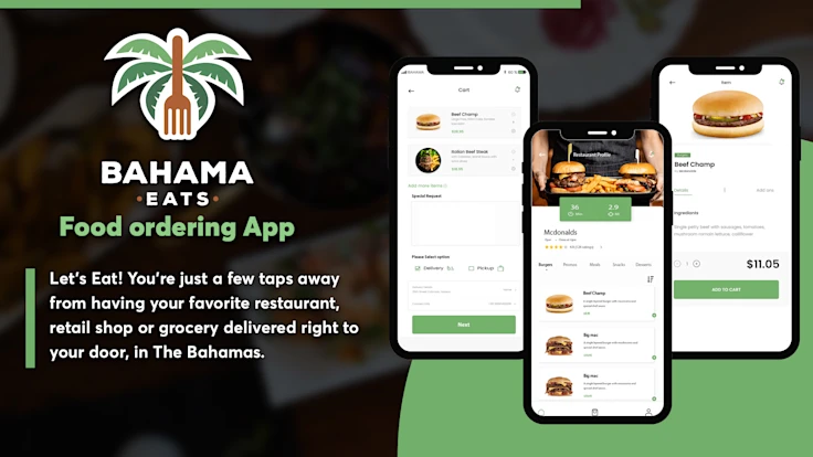 Bahama Eats – Food Ordering App Development