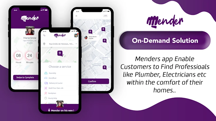 Mender – On-Demand Service Solution